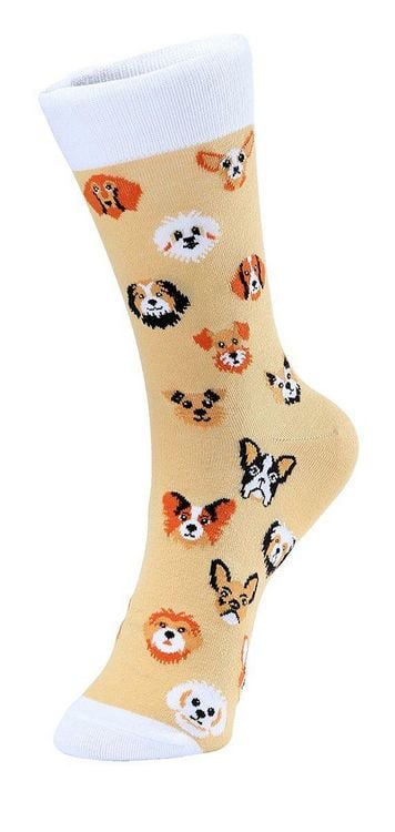 Produktbild: Socken f&uuml;r Hundeliebhaber &raquo;Ein Herz auf vier Pfoten&laquo;