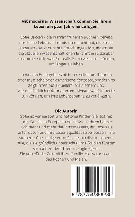 Produktbild: Langlebigkeit: Lang leben und die Lebenserwartung verl&auml;ngern