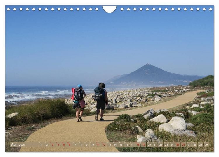 Produktbild: Von Porto nach Santiago de Compostela (Wandkalender 2026 DIN A4 quer), CALVENDO Monatskalender