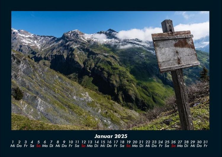Produktbild: Wanderlust 2025 Fotokalender DIN A4