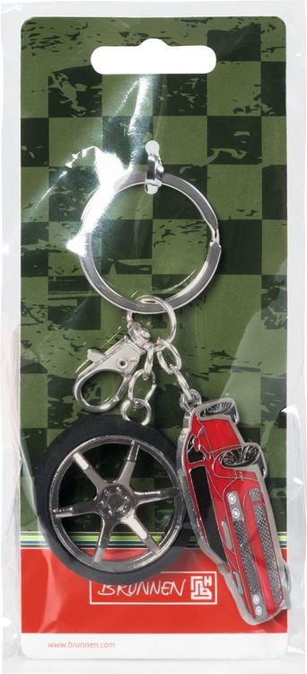 Produktbild: Brunnen Schl&uuml;sselanh&auml;nger Fast Wheels
