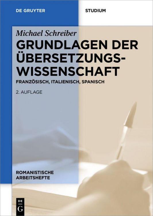 Produktbild: Grundlagen der &Uuml;bersetzungswissenschaft