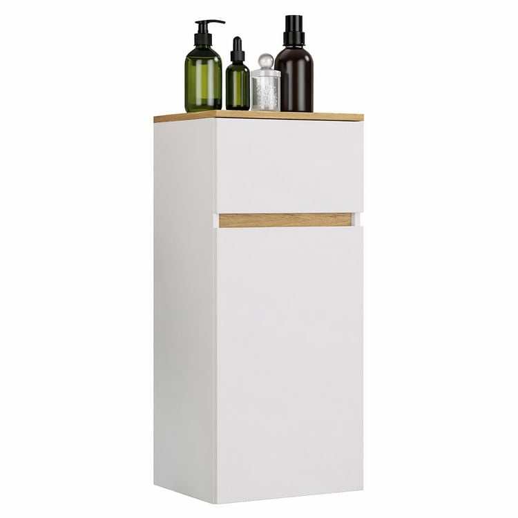 Produktbild: Badschrank H&auml;ngeschrank Schublade Cosila 85x30x32
