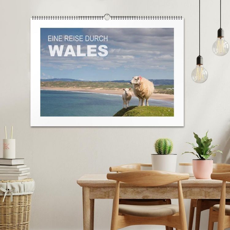 Produktbild: Wales / AT-Version (Wandkalender 2027 DIN A2 quer), CALVENDO Monatskalender