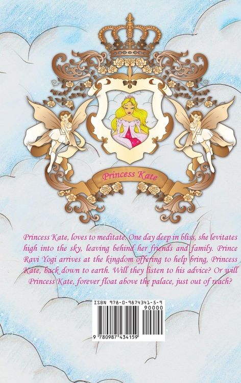 Produktbild: Princess Kate Meditates (Children's Book about Mindfulness Meditation for Kids, Preschool Books, Kids Books, Kindergarten Books, Kids Book, Ages 2-8,