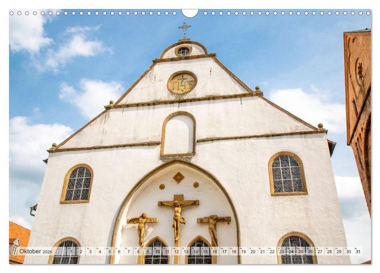 Produktbild: Historisches Osnabr&uuml;ck - Niedersachsen (Wandkalender 2026 DIN A3 quer), CALVENDO Monatskalender