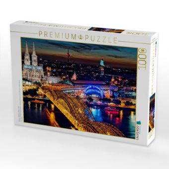 Produktbild: CALVENDO Puzzle Unesco-Welterbe K&ouml;lner Dom | 1000 Teile Lege-Gr&ouml;&szlig;e 64x48cm Foto-Puzzle f&uuml;r gl&uuml;ckliche Stunden