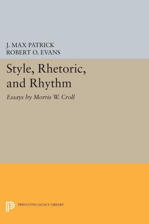 Produktbild: Style, Rhetoric, and Rhythm
