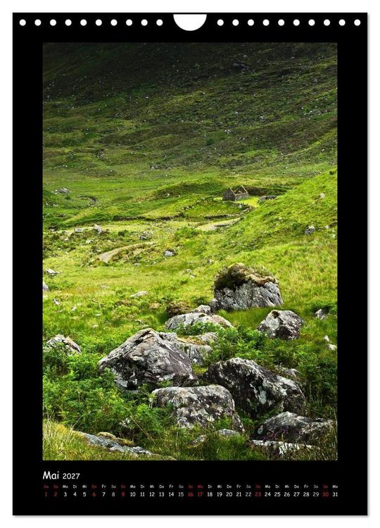 Produktbild: Irland - Romantische Pl&auml;tze auf der Gr&uuml;nen Insel (Wandkalender 2027 DIN A4 hoch), CALVENDO Monatskalender