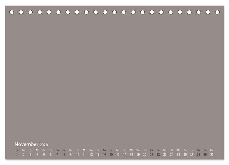 Produktbild: DIY Bastel-Kalender -Erdige Pastell Farben- Zum Selbstgestalten (Tischkalender 2026 DIN A5 quer), CALVENDO Monatskalender