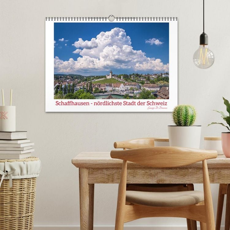 Produktbild: Schaffhausen - n&ouml;rdlichste Stadt der Schweiz (Wandkalender 2026 DIN A3 quer), CALVENDO Monatskalender