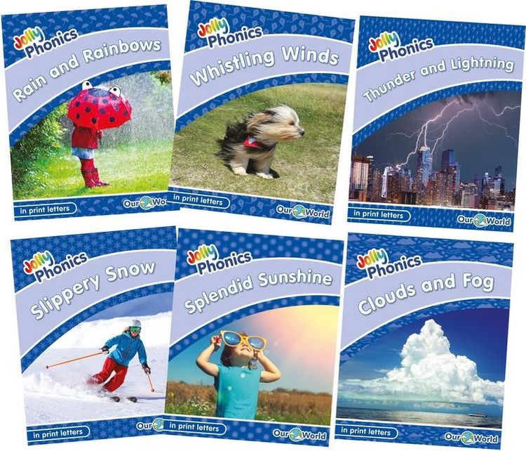 Produktbild: Jolly Phonics Readers Level 4, Our World, Complete Set