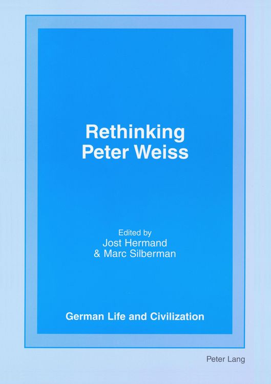 Produktbild: Rethinking Peter Weiss