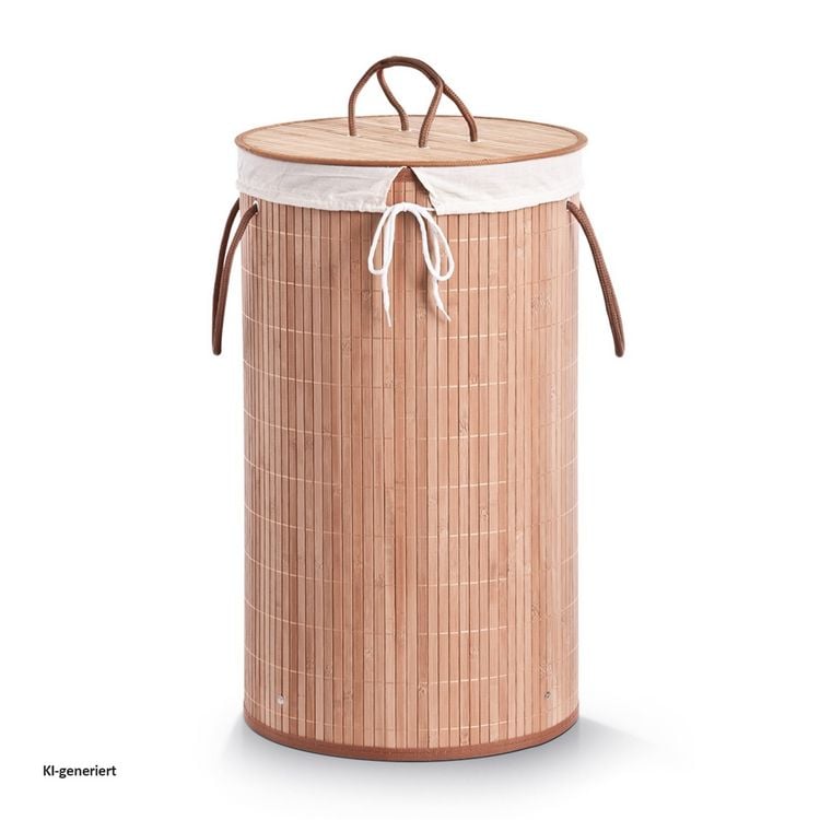 Produktbild: HTI-Living W&auml;schesammler rund Bambus W&auml;schesammler rund Bambus