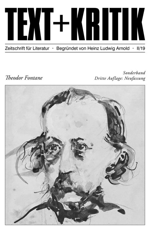 Produktbild: TEXT + KRITIK Sonderband - Theodor Fontane