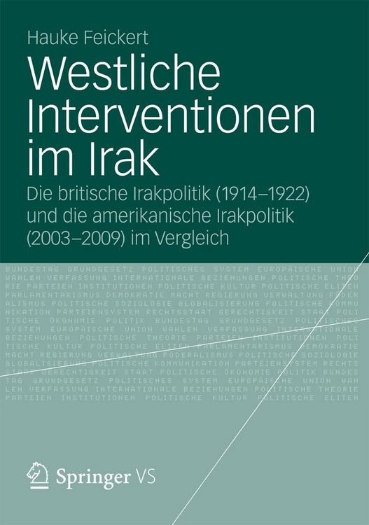 Produktbild: Westliche Interventionen im Irak