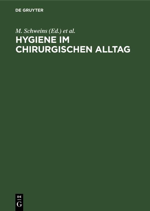 Produktbild: Hygiene im chirurgischen Alltag