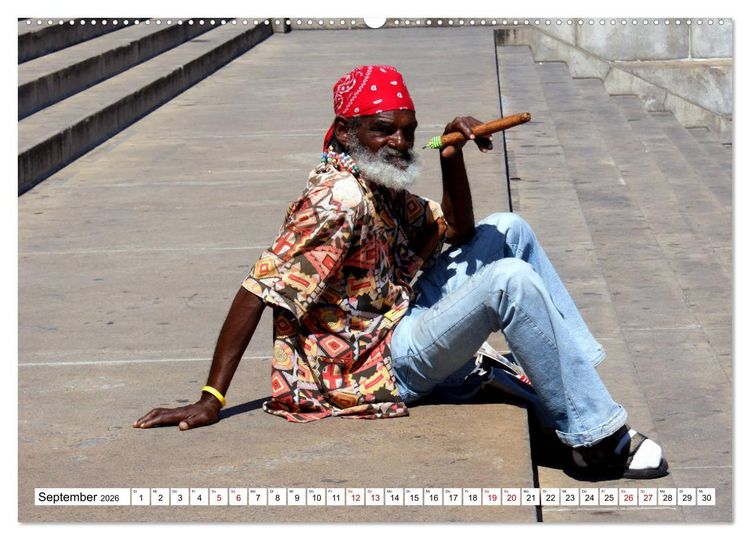Produktbild: Echte Havannas - Zigarren "Made in Cuba" (hochwertiger Premium Wandkalender 2026 DIN A2 quer), Kunstdruck in Hochglanz