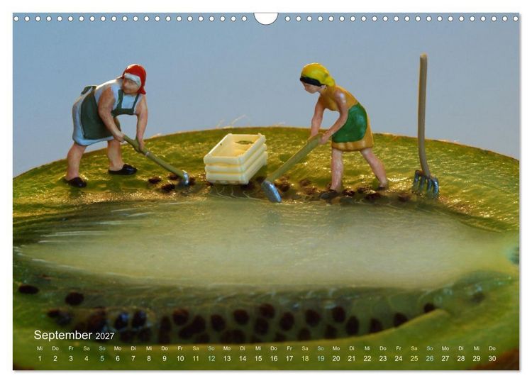 Produktbild: Das geheime Leben von Miniatur-Figuren (Wandkalender 2027 DIN A3 quer), CALVENDO Monatskalender