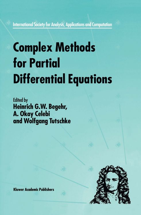 Produktbild: Complex Methods for Partial Differential Equations