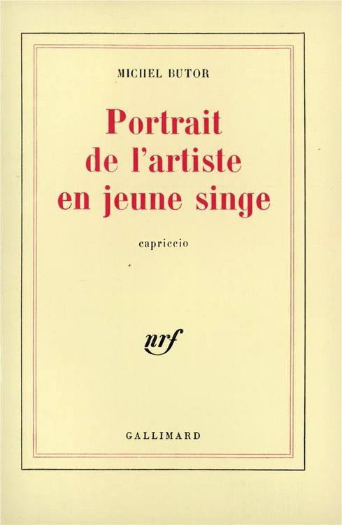 Produktbild: Portrait de l'artiste en jeune singe