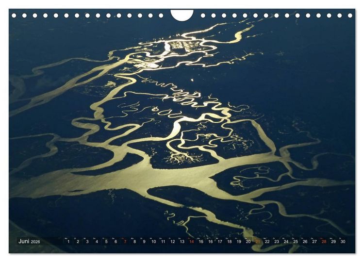 Produktbild: Flugbilder 2026 (Wandkalender 2026 DIN A4 quer), CALVENDO Monatskalender