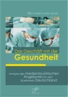 Produktbild: Das Gesch&auml;ft mit der Gesundheit