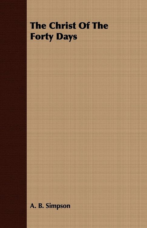Produktbild: The Christ Of The Forty Days