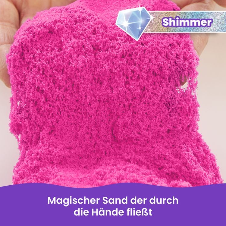 Produktbild: KNS Glitzer Sand Crystal Pink (907g)