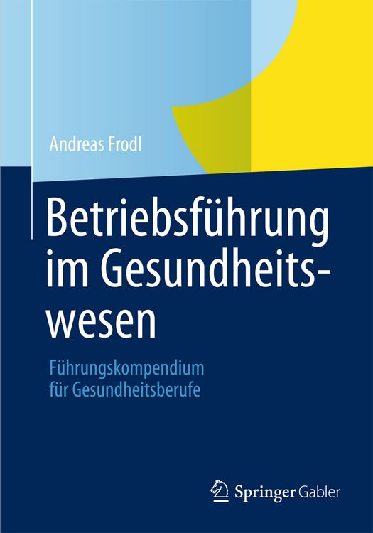 Produktbild: Betriebsf&uuml;hrung im Gesundheitswesen