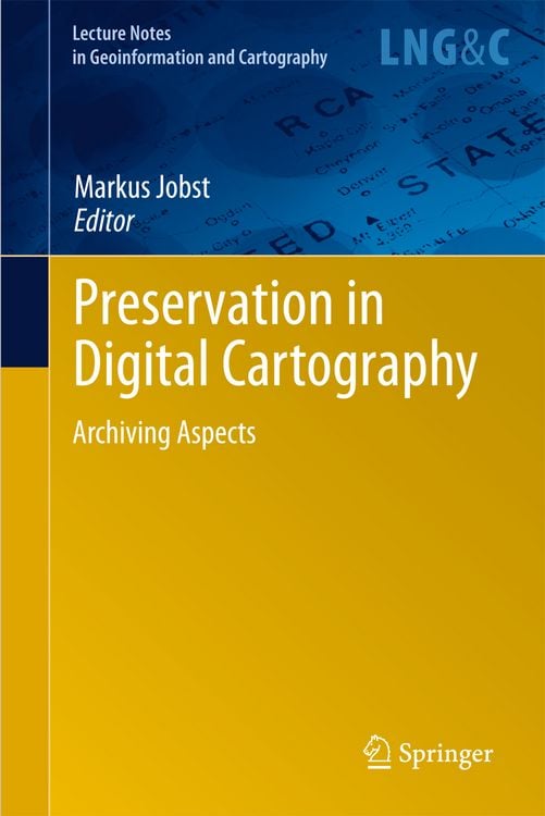 Produktbild: Preservation in Digital Cartography