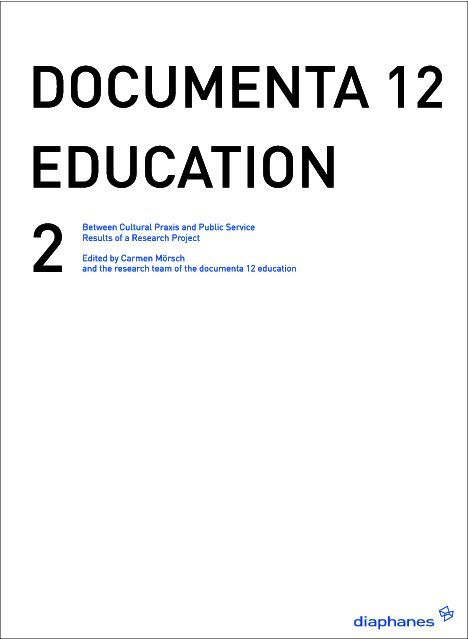 Produktbild: Documenta 12 education II