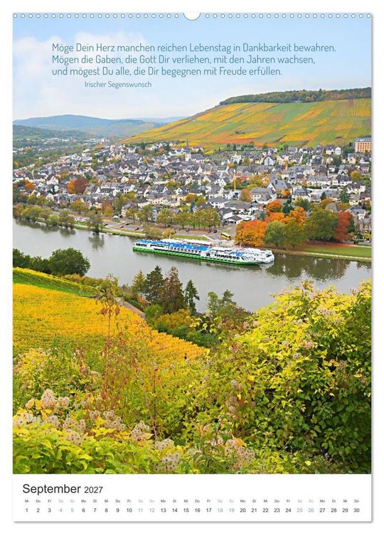 Produktbild: Christliche Natur-Poster (hochwertiger Premium Wandkalender 2027 DIN A2 hoch), Kunstdruck in Hochglanz