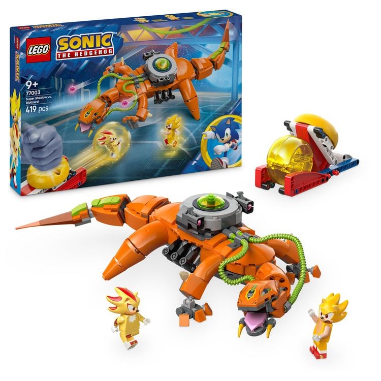 Produktbild: LEGO Sonic the Hedgehog Super Shadow vs. Biolizard, Gamer Spielset 77003