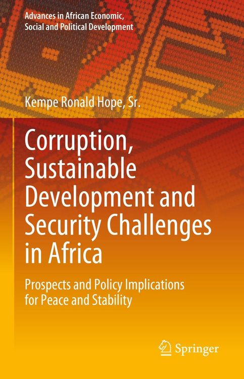 Produktbild: Corruption, Sustainable Development and Security Challenges in Africa