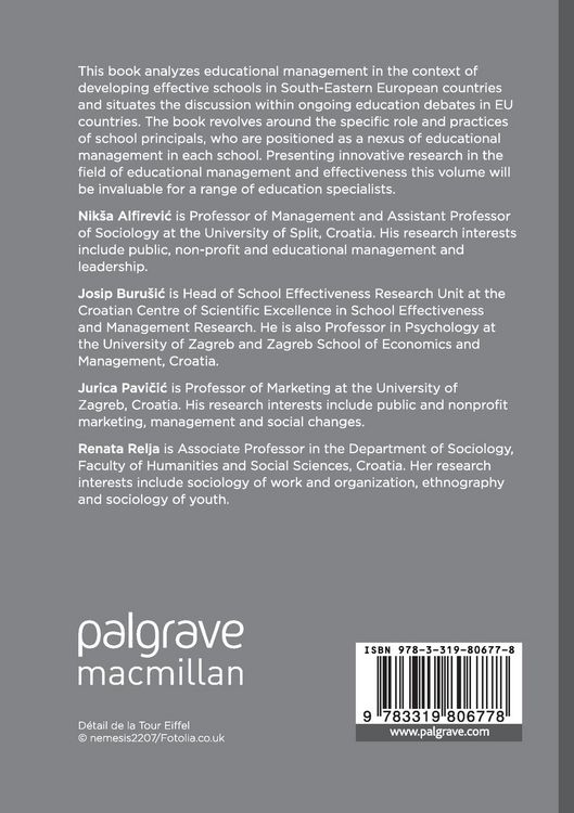 Produktbild: School Effectiveness and Educational Management