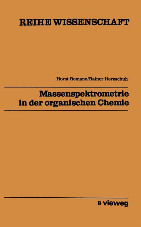 Produktbild: Massenspektrometrie in der organischen Chemie