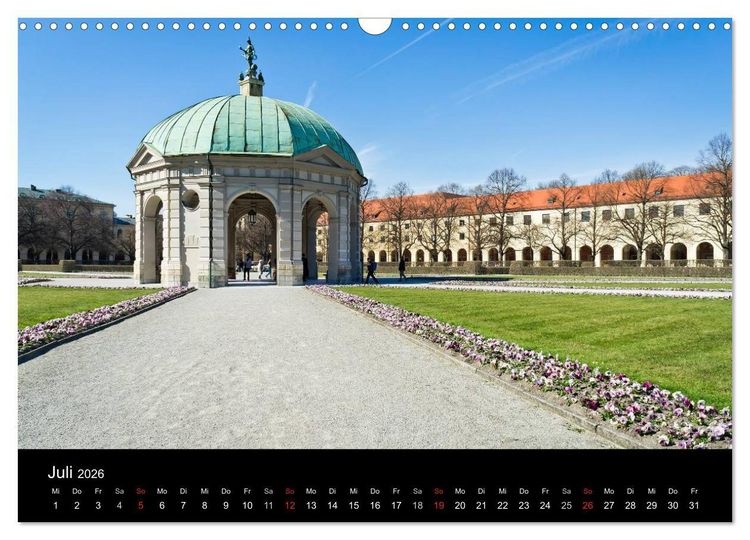 Produktbild: Unser Bayern (Wandkalender 2026 DIN A3 quer), CALVENDO Monatskalender