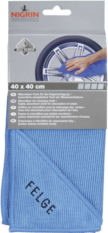 Produktbild: Nigrin 71118 Felge Microfasertuch 1 St. (L x B) 40cm x 40cm