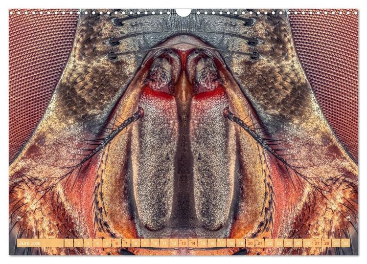 Produktbild: Extreme Makroaufnahmen - Insekten so nah wie nie (Wandkalender 2026 DIN A3 quer), CALVENDO Monatskalender