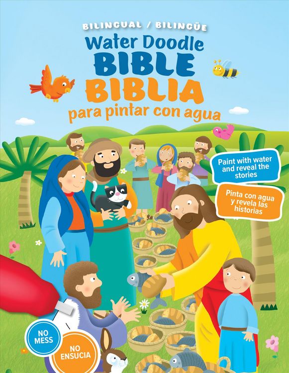 Produktbild: Water Doodle Bible / Biblia Para Pintar Con Agua (Bilingual / Biling&uuml;e)