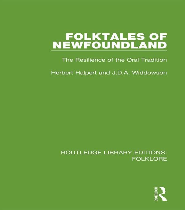 Produktbild: Folktales of Newfoundland (RLE Folklore)
