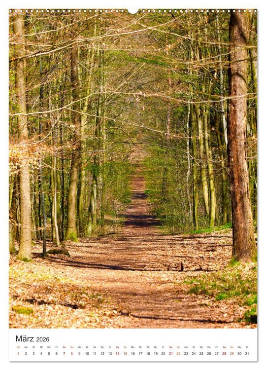 Produktbild: Herrliche Wanderwege (hochwertiger Premium Wandkalender 2026 DIN A2 hoch), Kunstdruck in Hochglanz