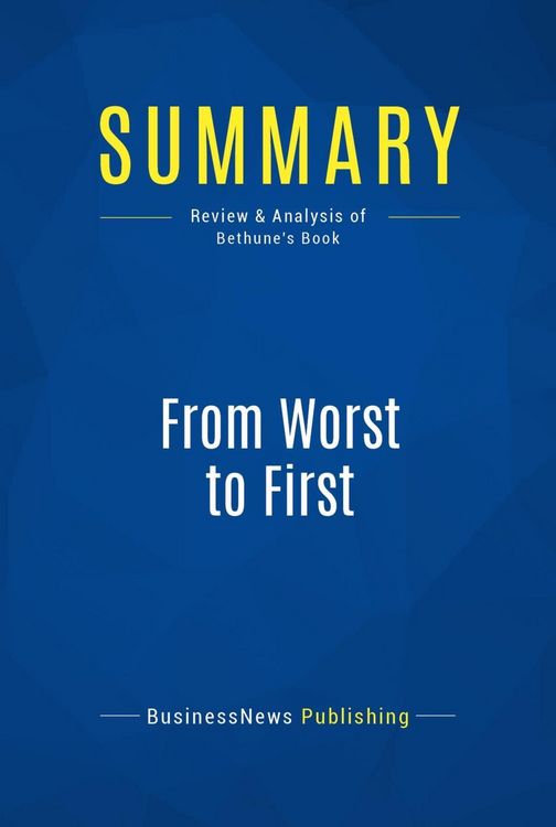 Produktbild: Summary: From Worst to First