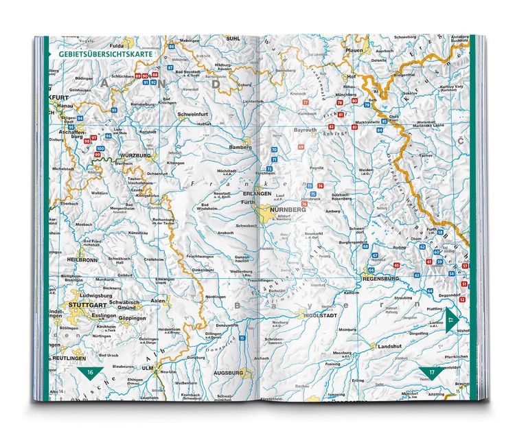 Produktbild: KOMPASS Wanderlust Bayern