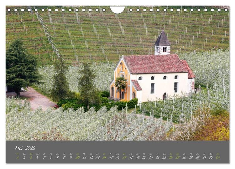 Produktbild: Romantisches S&uuml;dtirol (Wandkalender 2026 DIN A4 quer), CALVENDO Monatskalender
