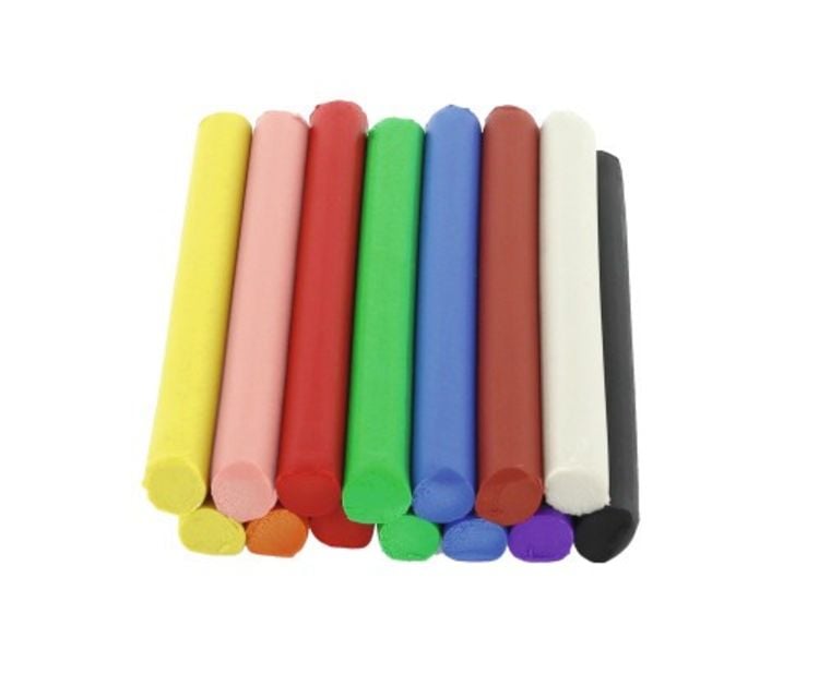 Produktbild: Pelikan Kinderknete Creaplast® 10 Farben im roten Etui, 240g