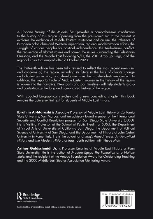 Produktbild: A Concise History of the Middle East
