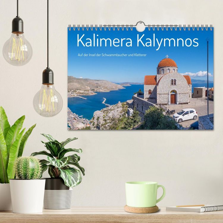 Produktbild: Kalimera Kalymnos (Wandkalender 2026 DIN A4 quer), CALVENDO Monatskalender