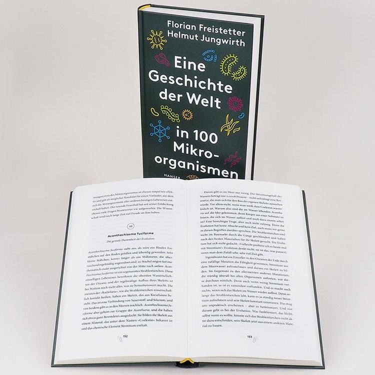 Produktbild: Eine Geschichte der Welt in 100 Mikroorganismen